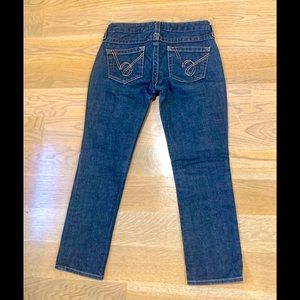 Bebe ankle skinny jeans